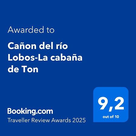 Canon Del Rio Lobos-La Cabana De Ton San Leonardo de Yagüe المظهر الخارجي الصورة